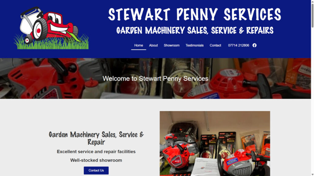 Stewart Penny Services - Website by Warminster Web