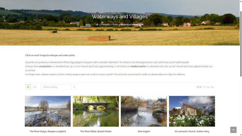 Chris Lock Photography website by Warminster Web