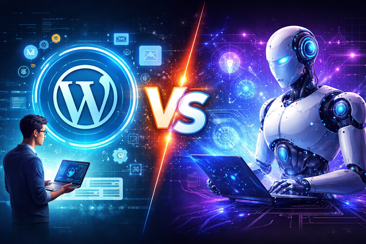 Read more about the article Is WordPress still relevant in the age of AI-generated HTML?